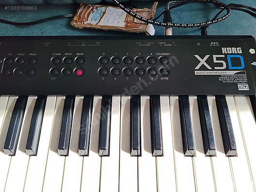 Korg x5d jayb yüklü, çantasıyla verilecektir - Synthesizer ve