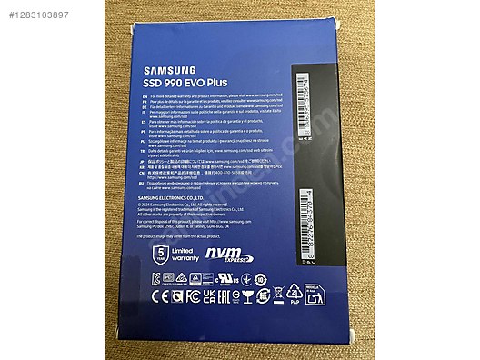 SAMSUNG 1TB 990 EVO PLUS NVME M2 SSD - Alışveriş :: Sıfır, İkinci El Ürünlerle sahibinden.com'da