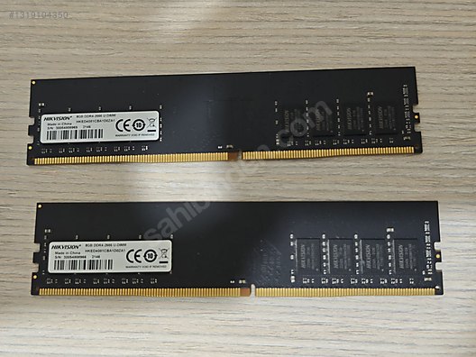 8x2 16gb 2666 MHz ddr4 on sahibinden.com - 1319104350