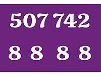 ÖZEL NUMARALAR رقم مميز