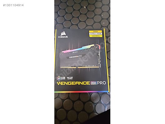 Corsair Vengeance RGB PRO 32GB (2x16GB) DDR4 3600 CL18 sahibinden