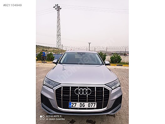 audi q7 50 tdi quattro s line bayi cikisli arac sifirdir sahibinden comda 921104949