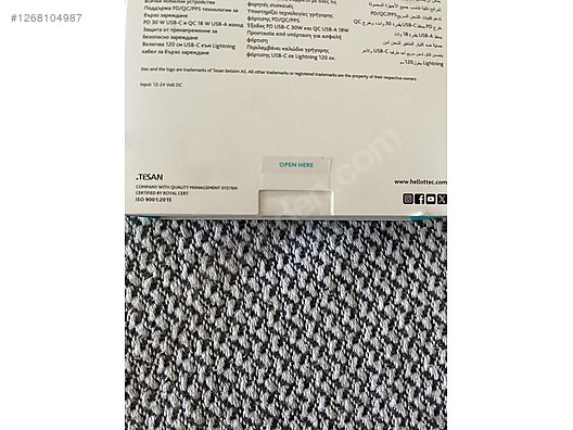 İkinci El ve Sıfır Alışveriş / Cep Telefonu & Aksesuar / Aksesuar / Şarj Cihazı