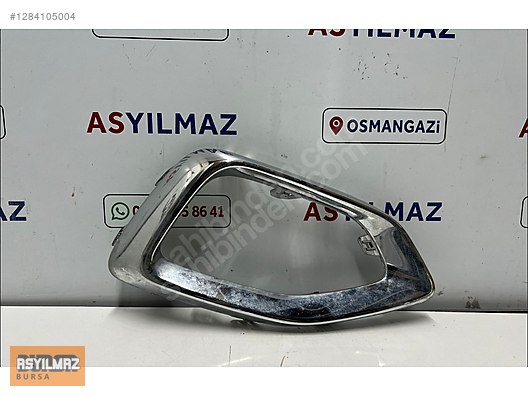 バッジ12 MG HS SAĞ ÖN TAMPON SİS ÇERÇEVESİ NİKELAJI ORJİNAL - İlan ve