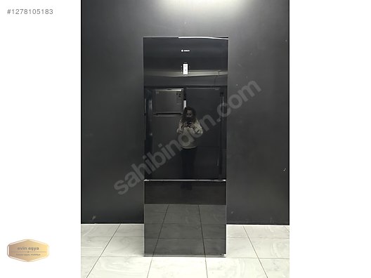 BOSCH A++ SİYAH CAM YÜZEY 510 LT KOMBİ TİPİ*1 YIL GARANTİ*TESLİM - İkinci El Bosch Buzdolabı ve Beyaz Eşya İlanları sahibinden.com'da