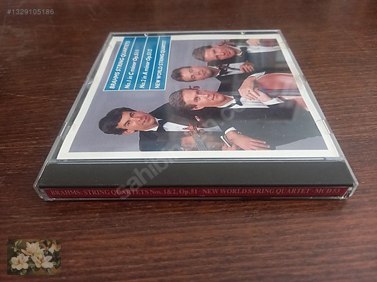 BRAHMS CD* STRING QUARTETS NO.1, NO.2 - Müzik CD leri Alışverişte