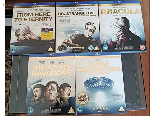 Cinema / Türkçe altyazılı yabancı baskı 4 Blu ray film (Hediyeli