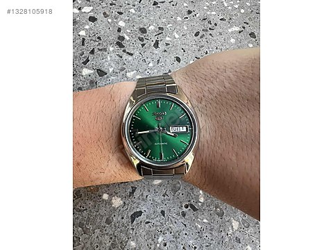 Seiko / Seiko 5 Yeşil Kadran on sahibinden.com - 1328105918
