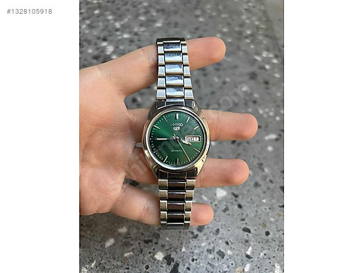 Seiko / Seiko 5 Yeşil Kadran on sahibinden.com - 1328105918