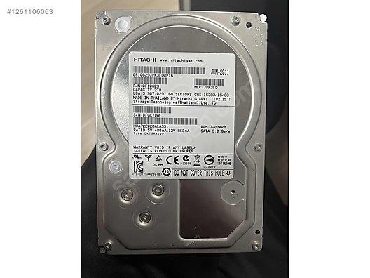 %100 HiTachi HARDİSK - Harddisk (Dahili) ve Tüm Masaüstü Bilgisayar Parçaları sahibinden.com'da