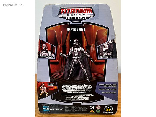 Star Wars Titanium Limited Die-Cast Darth Vader Vintage Finish