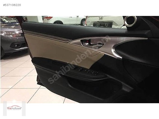 otomobil arazi araci ic aksesuar honda civic fc5 kapi ic acma kolu cercevesi kaplamasi gri sahibinden comda 537106220