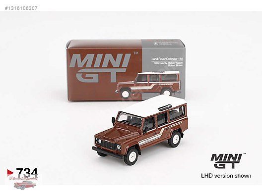 MINI GT Land Rover Defender 110 6台セット Mini GT Diecast Model 1:64 Land Rover Araba - 1316106307