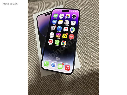 Apple / iPhone 14 Pro Max / İPHONE 14 PRO MAX 128GB MOR RENK PİL