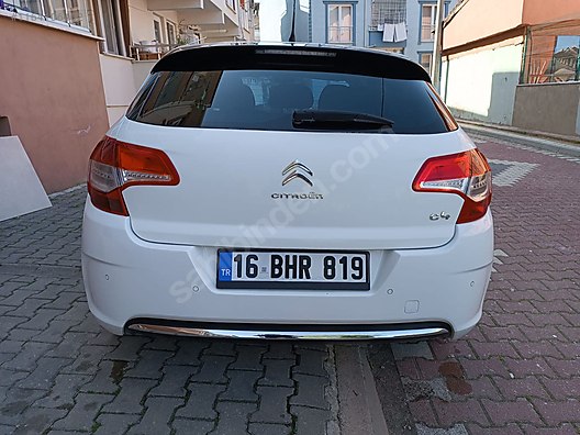 Citroen / C4 / 1.6 / THP Exclusive / TAKASLI BEYAZ KELEBEK sahibinden ...