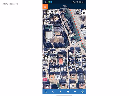 ATİK EMLAK dan BALLIOĞLU CAMİ ARKASI SATILIK ARSA #1274106773