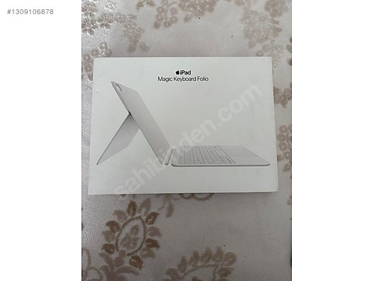iPad Magic Keyboard Folio ホワイト Apple iPad (10. nesil) için Magic Keyboard Folio - Türkçe Q Klavye