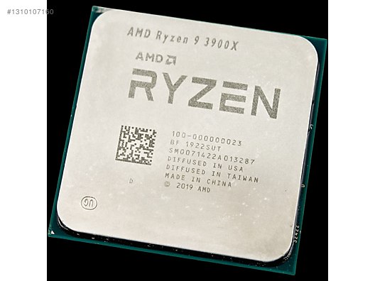AMD Ryzen 9 3900x 12 çekirdek sahibinden.comda - 1310107160