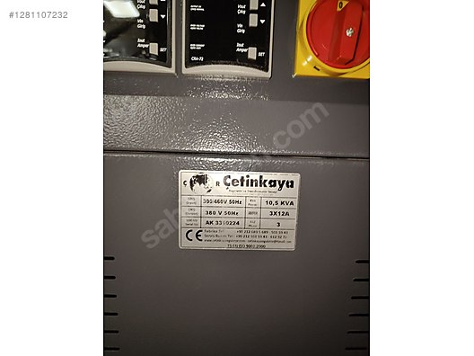 Çetinkaya 10,5 Kva Regülatör 300/460V-380V Trifaze S11C3N27 - Regülatör ve Yapı Malzemeleri sahibinden.com'da
