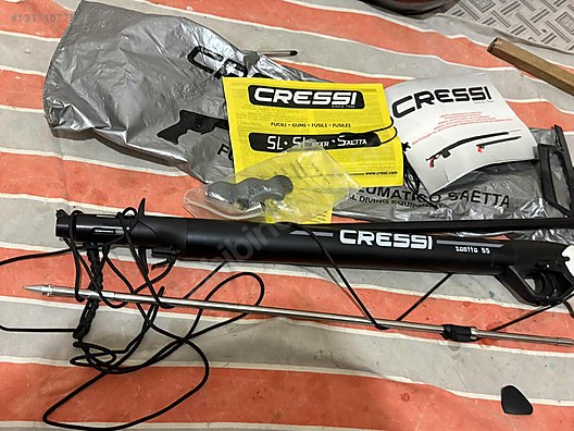Harpoon / Cressi Saetta 55 Havalı Zıpkın + Şiş ve Elcik Dahil on