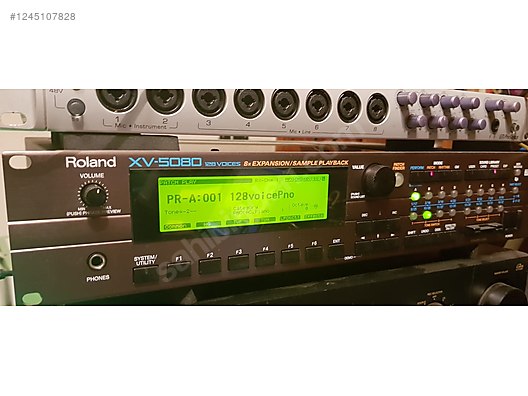 Roland XV-5080+Bass&Drums Expansion Module XV5080 - Synthesizer ve