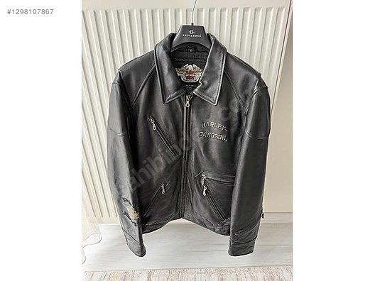 Harley-Davidson ジャケット XL ブラック/ベージュ Orijinal Harley Davidson Deri Mont on sahibinden.com - 1298107867