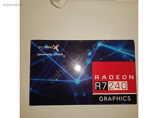 TURBOX R7 240 2GB GDDR5 - Turbox Ekran Kartı İlanları sahibinden.com'da