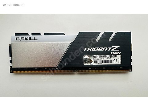 G.SKILL TRIDENT Z NEO 8GBx2 DDR4 中古 G.SKILL Trident Z Neo RGB 32GB DDR4 3200MHz CL16 sahibinden.comda
