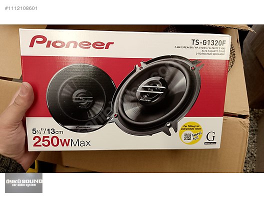 ÖYKÜ SOUND ŞOOK FİYAT PIONEER 1320 SERİSİ 13CM TWETERLI HOPARLÖR
