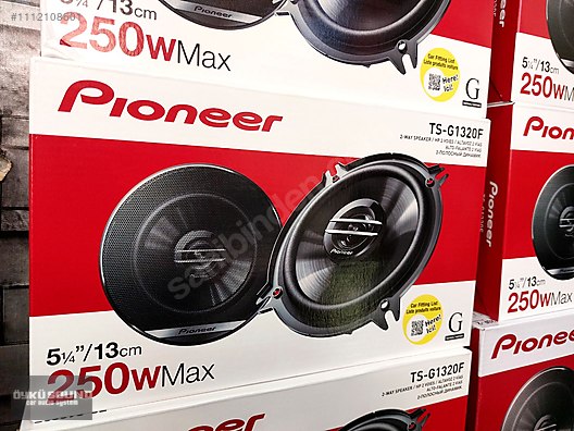 ÖYKÜ SOUND ŞOOK FİYAT PIONEER 1320 SERİSİ 13CM TWETERLI HOPARLÖR