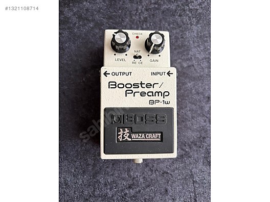 Boss BP-1W Booster / Preamp Pedalı (Waza Craft - Japon) on
