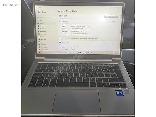 HP / HP ELİTEBOOK 830 G8 İ7 11. NESİL 16 GB RAM 256 m2 ssd