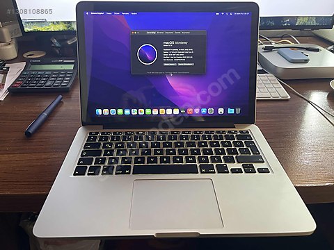 Apple Macbook / MACBOOK PRO Retina 13inch 2015 İntel 2,7 I5 8GB