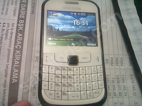 Samsung S3353 Trevi Cep Telefonu.İkinci el,Sorunsuz,kayıtlı,