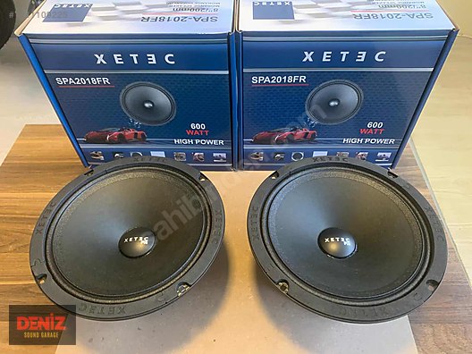 Hoparlör / Midrange / Xetec 20 cm Midrange SPL Teki 600 Watt 150