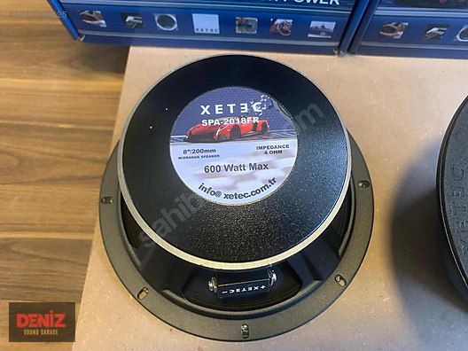 Hoparlör / Midrange / Xetec 20 cm Midrange SPL Teki 600 Watt 150