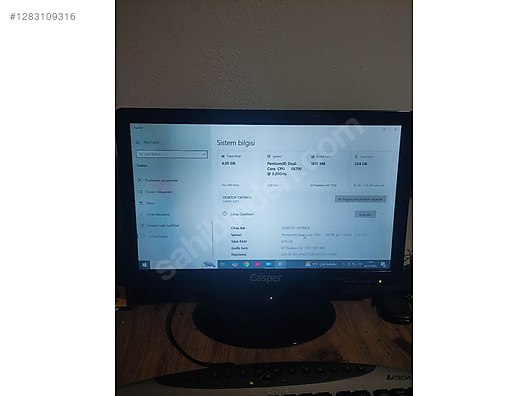 Casper masaüstü bilgisayar - Alışveriş :: Sıfır, İkinci El Ürünlerle sahibinden.com'da