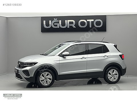 2025 VW T-CROSS 1.0 TSI LIFE OTOMATİK+HAYALET+K.ŞARJ+G.GÖRÜŞ+CRU