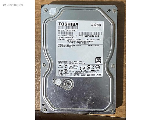 Used & Brand New Items / Computers / Desktops / Desktop Components / Internal HDDs