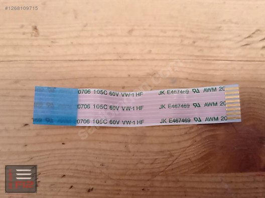 JK E467469 AWM 20706 105C 60V VW-1 FFC FLEX ŞERİT KABLO FİLMİ on