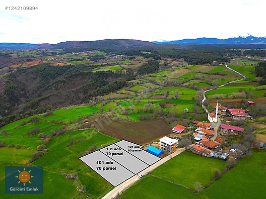 GARANTİ EMLAK'TAN, MERKEZE 20 KM MESAFEDE - 982 m² İMARLI ARSA - #1242109894