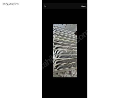 İkinci El ve Sıfır Alışveriş / Bahçe & Yapı Market / Yapı Malzemeleri / Isıtma / Petek & Havlupan