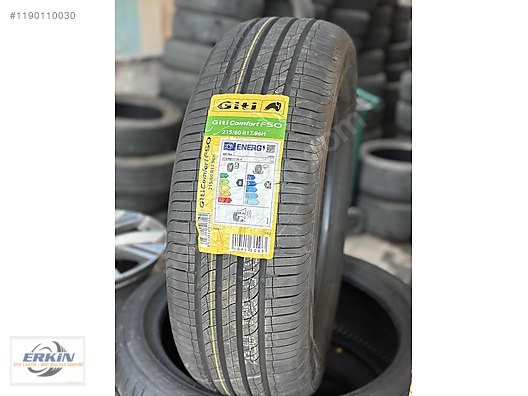 ケプト（17）裁断済み 215/60R17 96H GİTİ COMFORT F50 QR sahibinden.comda - 1190110030