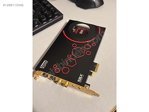 Creative Sound Blaster ZxR sahibinden.comda - 1289110346