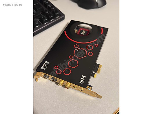 Creative Sound Blaster ZxR sahibinden.comda - 1289110346