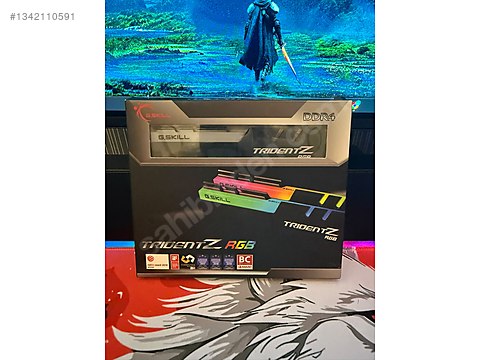 G.SKILL Trident Z RGB 16GB (2x8GB) DDR4 3600MHz CL16 RAM