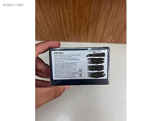 İkinci El ve Sıfır Alışveriş / Cep Telefonu & Aksesuar / Cep Telefonu / Omix / X6