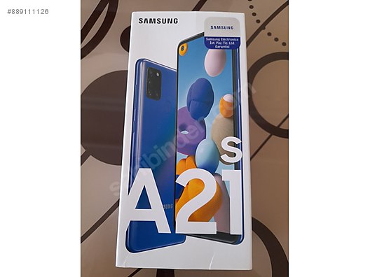 sansung a 21 s 64 gb 4 gb ram kapali