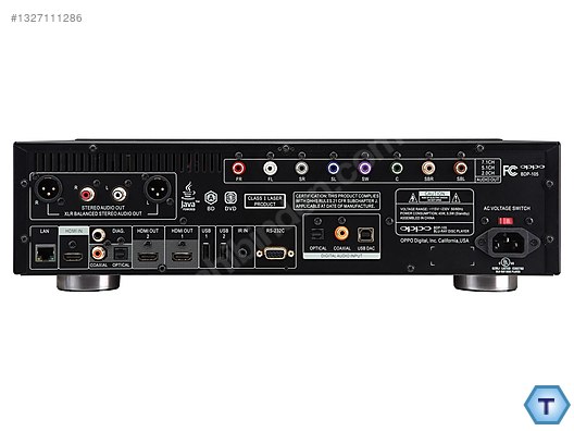 Oppo / OPPO BDP-105 BLU-RAY DISC PLAYER on sahibinden.com - 1327111286