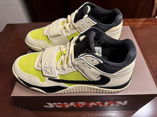 Travis Scott x Jordan Jumpman Jack Bright Cactus 47.5 - Erkek Spor